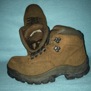 𝅺ORIGINAL RUGGED OUTBACK suede lace up hiking boots size 6.5